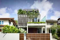 Ngỡ ngàng ngôi nhà mang cả khu rừng nhiệt đới vào bên trong