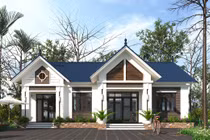 10 mẫu nhà 1 tầng mái ngói đẹp, giá phải chăng lên ngôi 2021