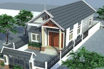 10 mẫu nhà cấp 4 hot nhất cuối năm 2017