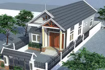 10 mẫu nhà cấp 4 hot nhất cuối năm 2017