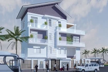 Đẹp hút mắt 12 mẫu biệt thự mái lệch 