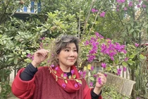 Mỏi mắt ngắm nhà vườn “thẳng cánh cò bay” của NSND Thanh Hoa