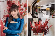 Gần Tết, ngắm không gian nhà mới sang chảnh của Phương Oanh