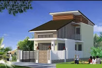 10 mẫu nhà cấp 4 gác lửng 3 phòng ngủ, kinh phí xây chỉ 500 triệu