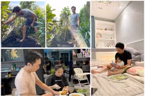 Ảnh đời thường dung dị đến bất ngờ của Cường Đô La 