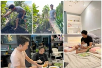 Ảnh đời thường dung dị đến bất ngờ của Cường Đô La 