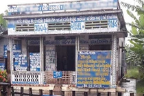 Lạ lùng nhà phủ kín chữ ở Cần Thơ 