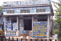 Lạ lùng nhà phủ kín chữ ở Cần Thơ 