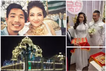 Loá mắt đám cưới trăm cây vàng xôn xao cộng đồng mạng
