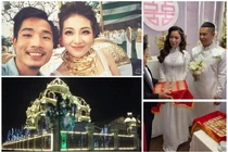 Loá mắt đám cưới trăm cây vàng xôn xao cộng đồng mạng