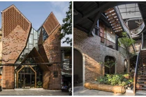 Quán cà phê hình dáng khăn mỏ quạ độc đáo ở Hải Phòng