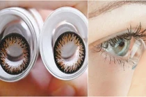 Đừng chủ quan sử dụng kính áp tròng thường xuyên để hỗ trợ làm đẹp