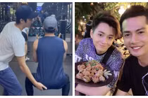 Ngô Kiến Huy bị một diễn viên công khai sờ "chỗ nhạy cảm"