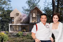 Hé lộ biệt thự hoành tráng đang xây tại Đà Lạt của Di Băng