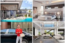 Chiêm ngưỡng thiết kế biệt thự hoành tráng 10 tỷ của Sam 