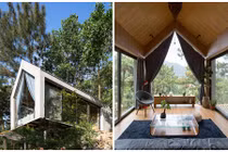 Nhà gỗ bên rừng thông ở Sóc Sơn đẹp mê mẩn trên báo ngoại