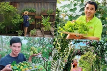 “Hệ sinh thái” mướt mắt trong biệt thự trăm tỷ của sao Việt