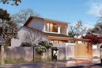 Nhà cấp 4 mái Nhật đẹp sửng sốt, không gian thoáng mát lại sang trọng