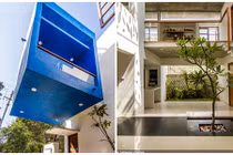 Nhà ống với khoảng giếng trời tỏa “hoa nắng” độc đáo