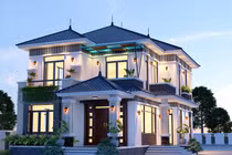 Ngây ngất 10 mẫu nhà 2 tầng tiện nghi đang gây sốt