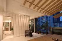 Căn hộ thiết kế theo chiều nghiêng độc đáo giữa Sài thành