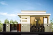 10 mẫu nhà 1 tầng đẹp long lanh với 400 triệu đồng