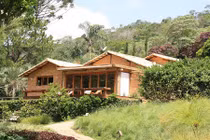 Nhà vườn bằng gạch đẹp hoang sơ giữa núi cao