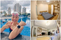 “Đột nhập” căn hộ tiền tỷ của kình ngư Ánh Viên tại TP HCM 