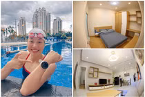 “Đột nhập” căn hộ tiền tỷ của kình ngư Ánh Viên tại TP HCM 