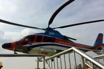 Chở khách bằng trực thăng từ trung tâm Sài Gòn ra Tân Sơn Nhất 