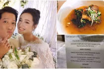 Thực đơn tiệc cưới Trường Giang - Nhã Phương đắt đỏ thế nào?