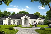 10 mẫu nhà vườn 1 tầng được ưa chuộng nhất năm 2018