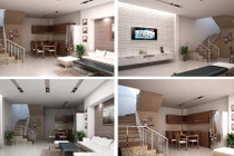 Gợi ý xây nhà 2 tầng hiện đại với 400 triệu đồng