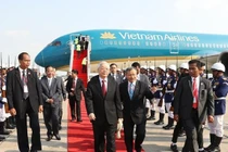 Tổng bí thư, Chủ tịch nước bắt đầu chuyến thăm cấp nhà nước Campuchia