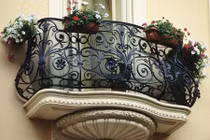 10 mẫu lan can sắt tuyệt đẹp dành cho ban công