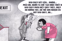 Cười trước khóc sau với báo cháy giả