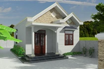 Mê tít 10 mẫu nhà cấp 4 4x20m thiết kế hiện đại