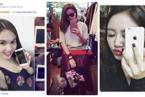 Muôn kiểu khoe iPhone mới của sao Việt