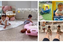 Dù là cậu ấm cô chiêu nhưng Lisa và Leon phải tự dọn phòng ngủ phòng chơi