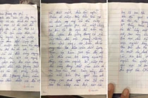 Truy tìm tên cướp bí ẩn gửi thư xin lỗi, trả lại nạn nhân 100 triệu