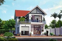 Ấn tượng những mẫu nhà 2 tầng tuyệt đẹp ở nông thôn