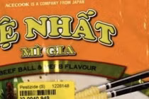 Mì ăn liền của Acecook lại bị Châu Âu cảnh báo