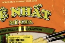 Mì ăn liền của Acecook lại bị Châu Âu cảnh báo