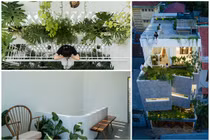 Nhà phố phá cách với mặt tiền gấp khúc độc nhất vô nhị