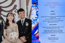 Choáng với thực đơn "sơn hào hải vị" đám cưới gần 20 tỷ con gái Minh Nhựa