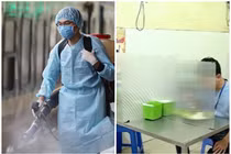 Dịch vụ phun khử khuẩn, lắp vách ngăn “hốt bạc” giữa mùa dịch