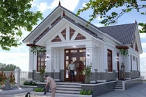 10 mẫu nhà cấp 4 dưới 700 triệu đáng xây nhất 2019