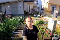 Vlogger Quỳnh Trần JP khoe vườn rau trái mùa hè "mướt mắt"