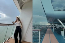 Cận cảnh du thuyền 16 tầng Minh Hằng và ông xã đi du lịch