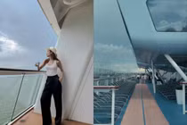 Cận cảnh du thuyền 16 tầng Minh Hằng và ông xã đi du lịch